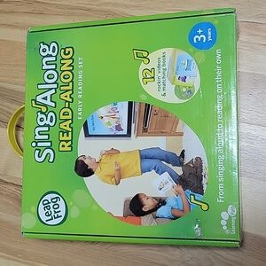 Leapfrog Read Along, sing along Early reading set NEW learn to read